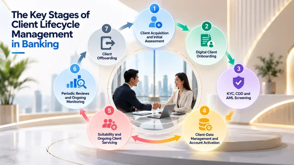 Key Stages of Client Lifecycle Management in Banking